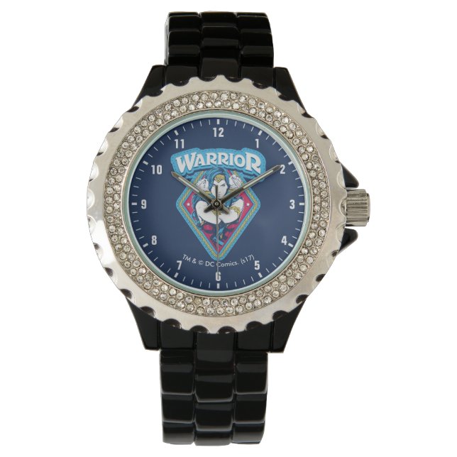 Wonder Woman Warrior Graphic Watch (Front)
