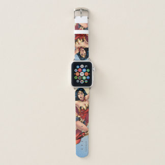 Wonder Woman Wearing Cape Apple Watch Band