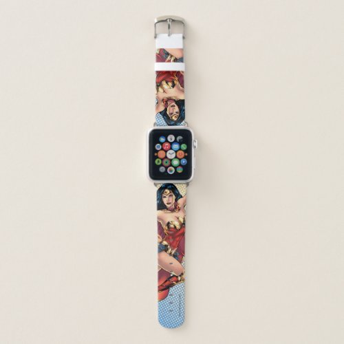 Wonder Woman Wearing Cape Apple Watch Band