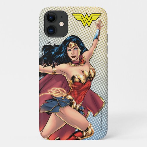 Wonder Woman Wearing Cape iPhone 11 Case