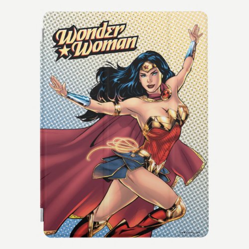 Wonder Woman Wearing Cape iPad Pro Cover