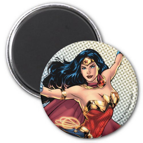 Wonder Woman Wearing Cape Magnet