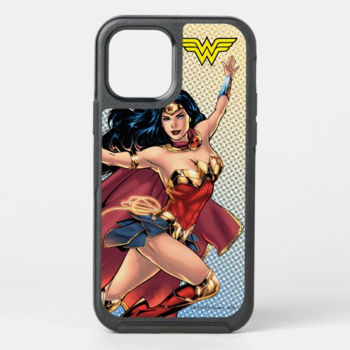 Wonder Woman Wearing Cape OtterBox Symmetry iPhone 12 Case