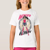 Wonder Woman With Greek Tribal Emblem
