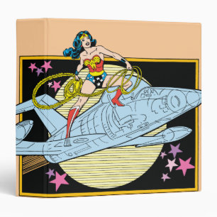 Wonder Woman with Jet Binder