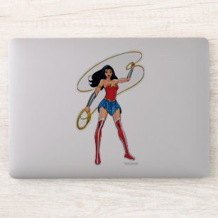 Wonder Woman With Lasso - Fight For Justice Sticker
