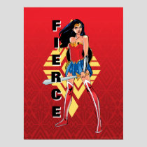 Wonder Woman With Sword - Fierce Poster