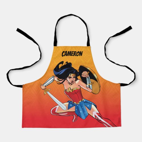 Wonder Woman With Sword _ Join The Fight Apron