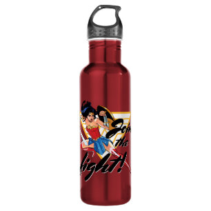 Wonder Woman With Sword - Join The Fight Stainless Steel Water Bottle