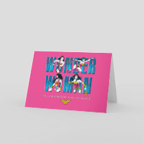 Wonder Woman "You Are Stronger Than You Believe" Card