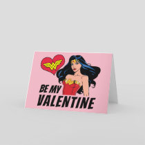 Wonder Woman | You're Wonderful Valentine Holiday Card