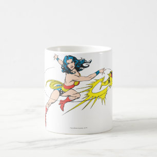 Wonder WomanThrows Crown Coffee Mug