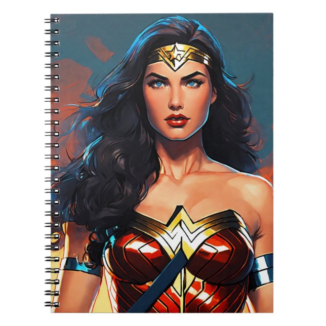 wonder women comic cover#1 Notebook (Front)