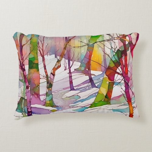 Wonder Woods Artsy Decorative Pillow