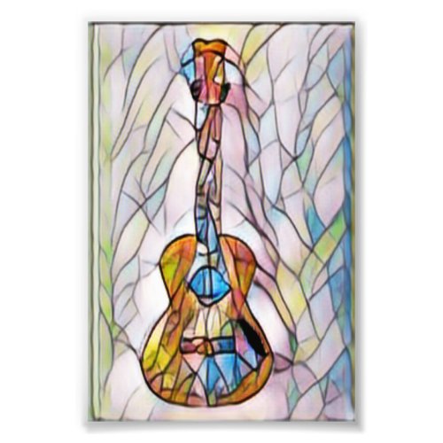 Wonderful Acoustic Guitar Photo Print