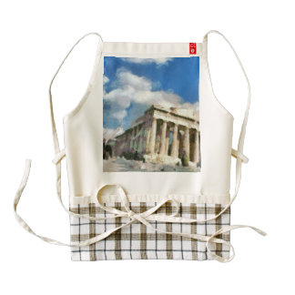 Wonderful Acropolis in Athens Zazzle HEART Apron