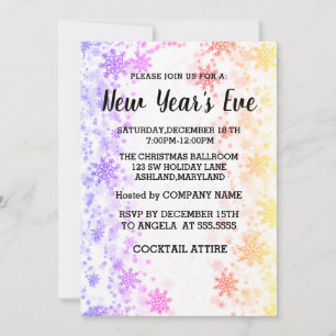 Wonderful, Amazing New Year Invitation