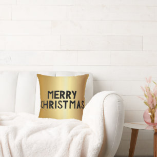 Wonderful, Awesome, Gorgeous Christmas gold pillow