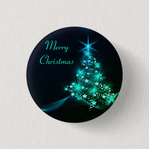 Wonderful, Awesome, Gorgeous Christmas Tree Button