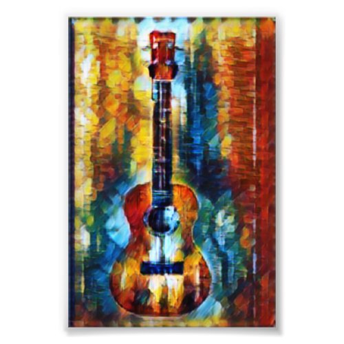 Wonderful Bass Guitar Photo Print