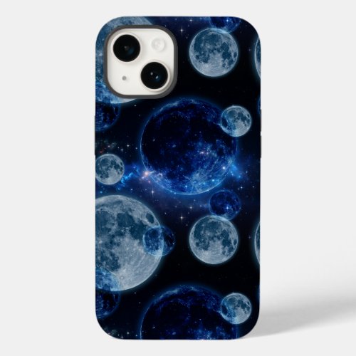 Wonderful Blue moon in the space Case_Mate iPhone 14 Case