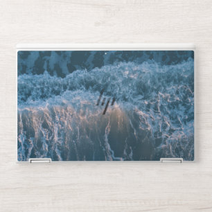 Wonderful Blue Waves HP Laptop Skin