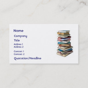 Wonderful Books, Business Card