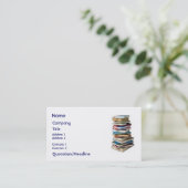 Wonderful Books, Business Card (Standing Front)