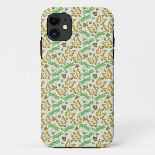 Wonderful Butterfly Pattern Case-Mate iPhone Case (Back)