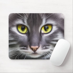 Wonderful cat portrait mouse pad