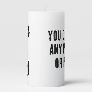 Wonderful Chinese Zodiac-Snake#001- Pillar Candle