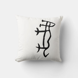 Wonderful Chinese Zodiac-Tiger-#001- Throw Pillow