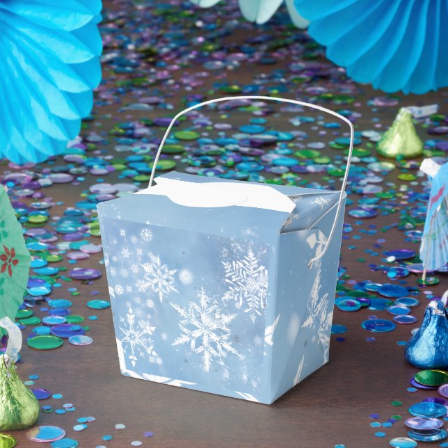 Wonderful Christmas Snow Favor Boxes (Party)