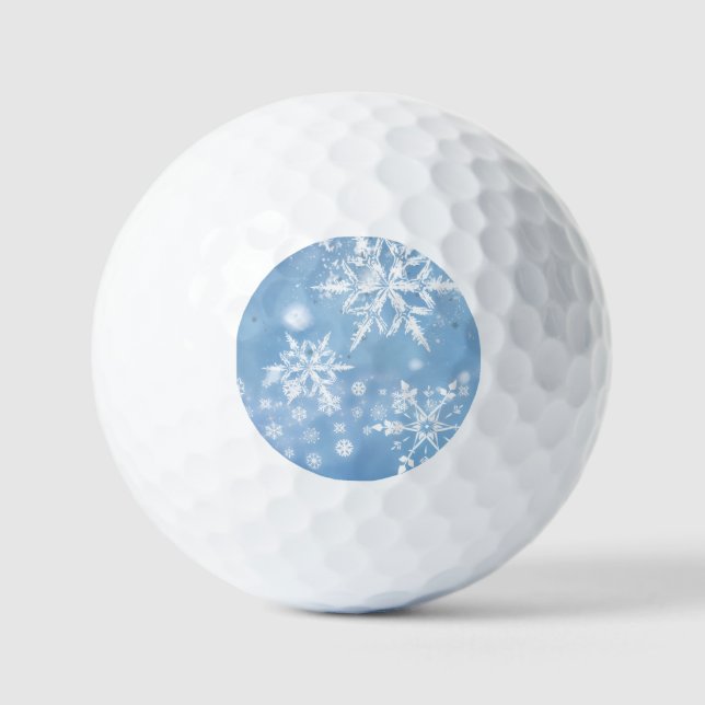 Wonderful Christmas Snow Golf Balls (Front)