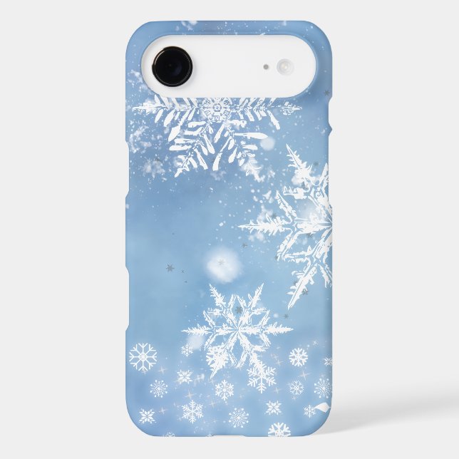 Wonderful Christmas Snow iPhone Case (Back)