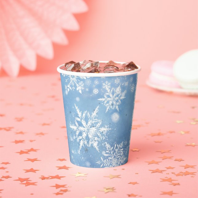 Wonderful Christmas Snow Paper Cups (Insitu)