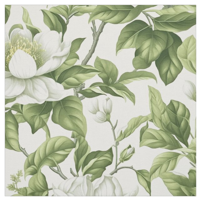 Wonderful classic floral pattern fabric (Swatch)