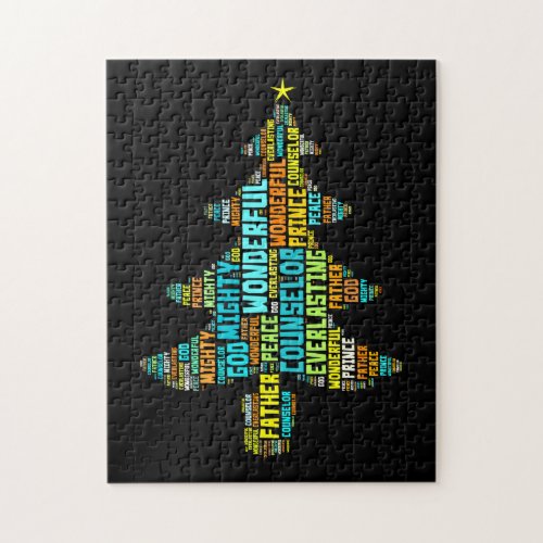 Wonderful Counselor Mighty God Prince of Peace Jigsaw Puzzle