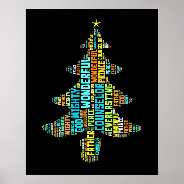 Wonderful Counselor Mighty God Prince of Peace Poster (Front)