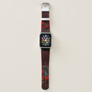 Wonderful crow apple watch band