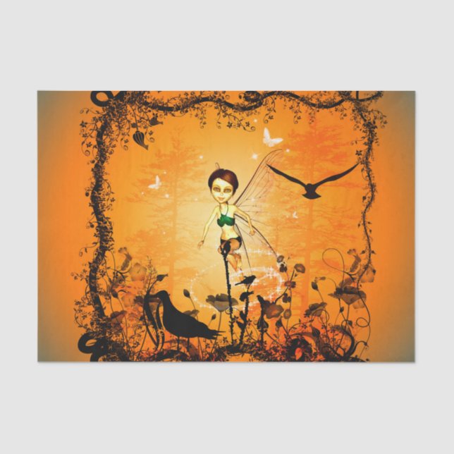 Wonderful, cute fairy tissue paper (Front)