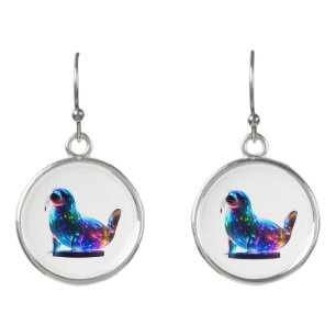 Wonderful Cute Seal Earrings