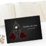 Wonderful dark gothic wedding design. guest book