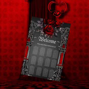 Wonderful Dark Gothic Wedding Design. Poster by stylishdesign1 at Zazzle