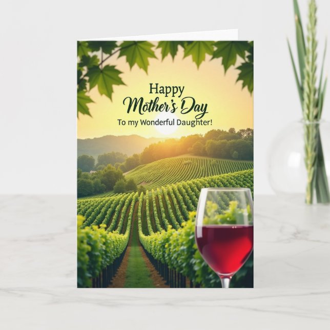 Wonderful Daughter Card (Front)