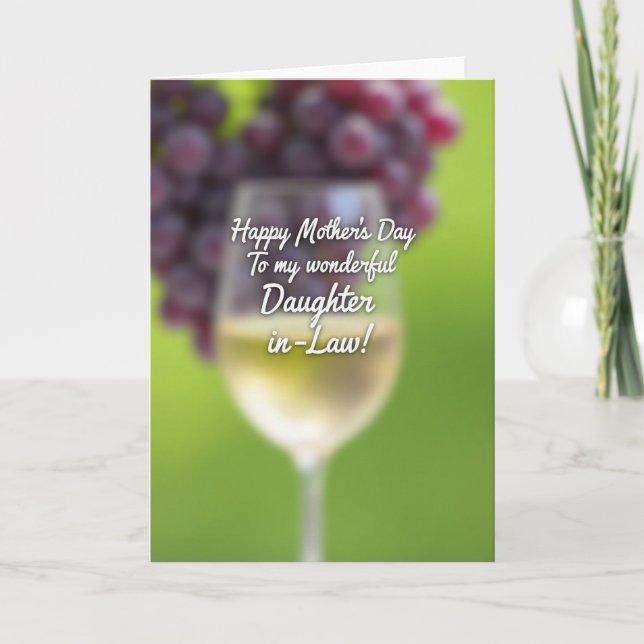 Wonderful Daughter Law Card (Front)