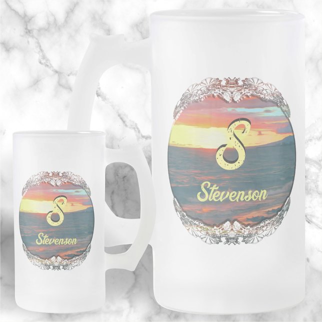 Wonderful Day 1490 Frosted Glass Beer Mug (Creator Uploaded)