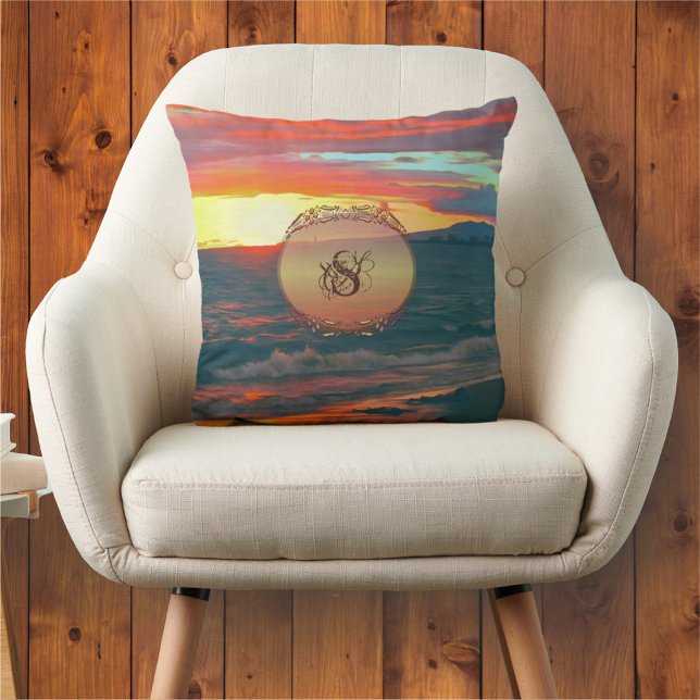Wonderful Day 1490  Throw Pillow (Creator Uploaded)