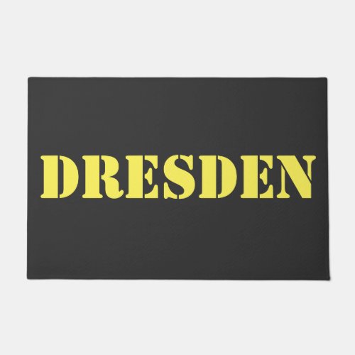 Wonderful design for all Dresdner Doormat