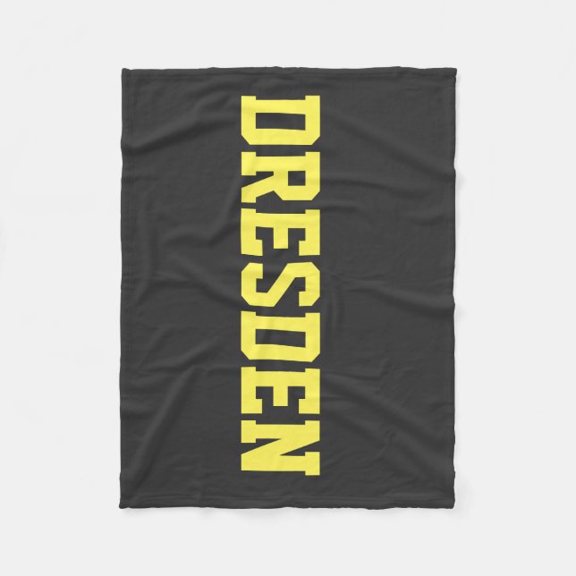 Wonderful design for all Dresdner Fleece Blanket (Front)